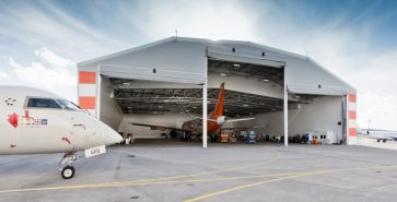MRO Flugzeughangar