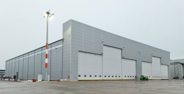 MRO-Hangar in Berlin